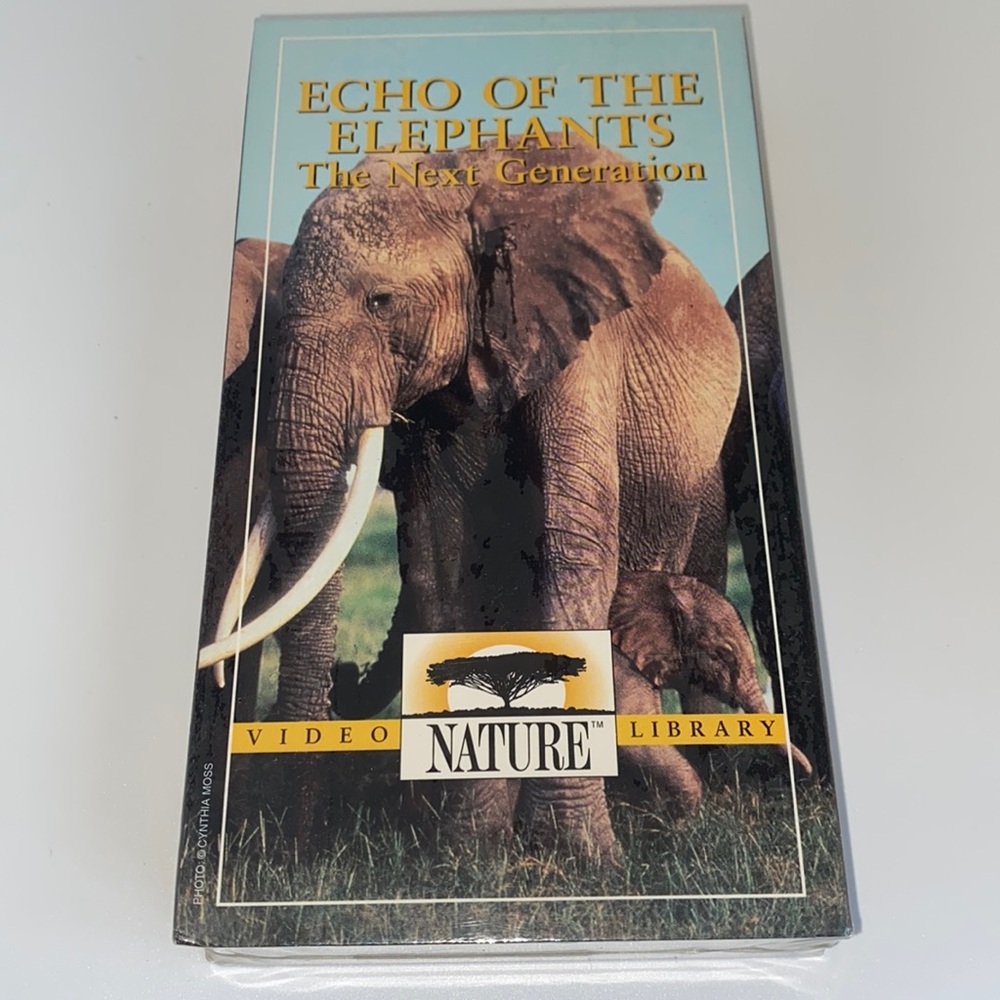 New, Sealed, Echo of the Elephants VHS Tape